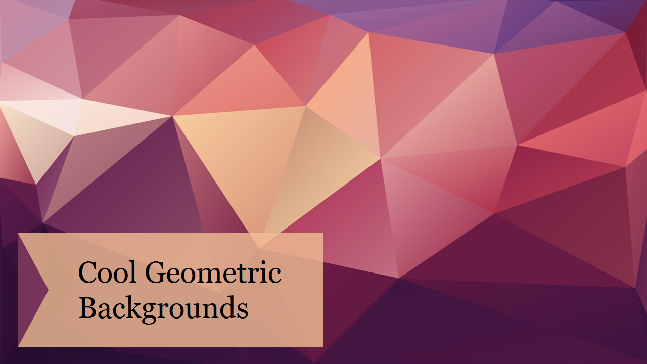 Cool Geometric Backgrounds
